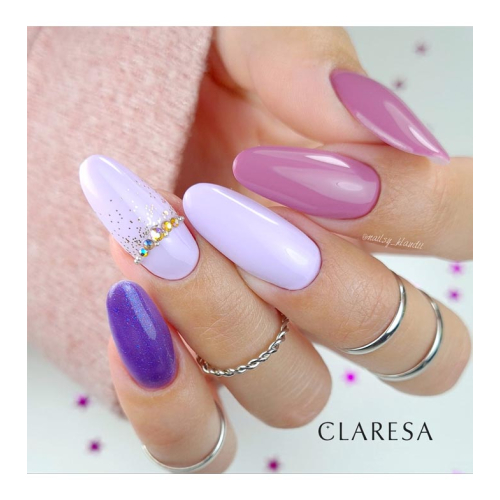 Claresa - Vernis à ongles semi-permanent Soak off - 601:  Purple