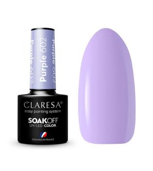 Claresa - Vernis à ongles semi-permanent Soak off - 602:  Purple
