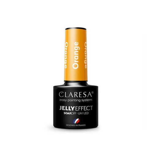 Claresa - Vernis à ongles semi-permanent Jelly Effect - Orange