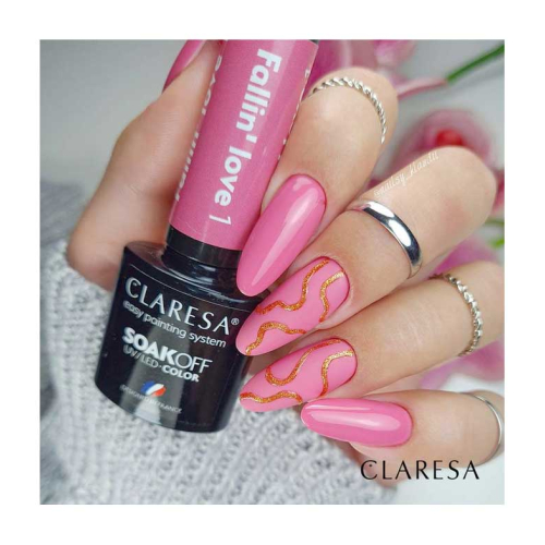 Claresa - Vernis semi-permanent Soak off - 01: Fallin' Love
