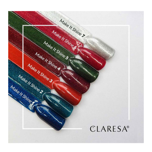 Claresa - Vernis à ongles semi-permanent Soak off - 01: Make It Shine!