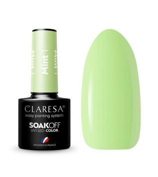 Claresa - Vernis à ongles semi-permanent Soak off - 01: Mint