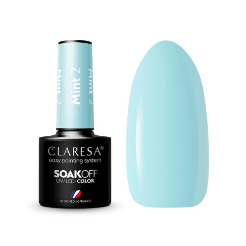 Claresa - Vernis à ongles semi-permanent Soak off - 02: Mint