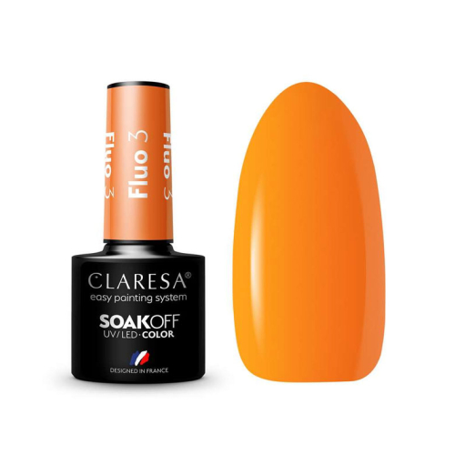 Claresa - *Fluo* - Vernis semi-permanent Soak off - 03