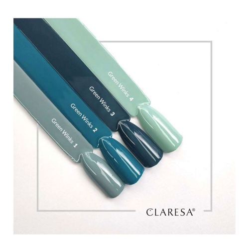 Claresa - Vernis semi-permanent Soak off - 03: Green Winks