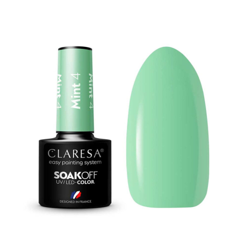 Claresa - Vernis à ongles semi-permanent Soak off - 04: Mint