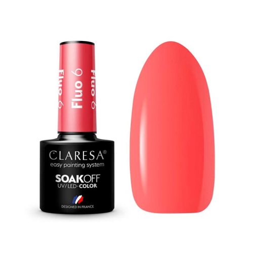 Claresa - *Fluo* - Vernis semi-permanent Soak off - 06