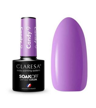 Claresa - Vernis à ongles semi-permanent Soak off - 09: Candy