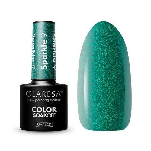 Claresa - Vernis semi-permanent Soak off - 09: Sparkle