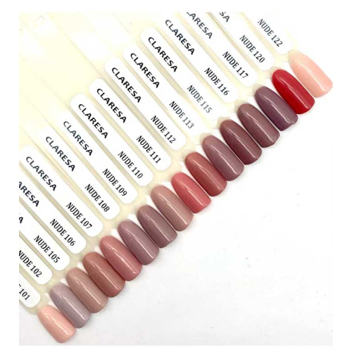 Claresa - Vernis à ongles semi-permanent Soak off - 117: Nude