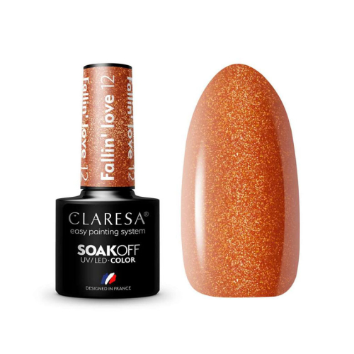 Claresa - Vernis semi-permanent Soak off - 12: Fallin' Love