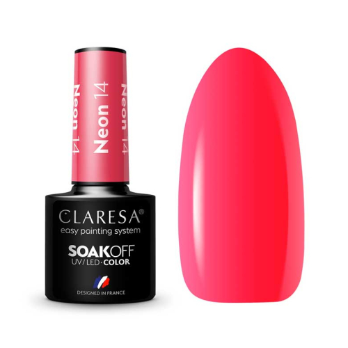 Claresa - Vernis à ongles semi-permanent Soak off - 14: Neon