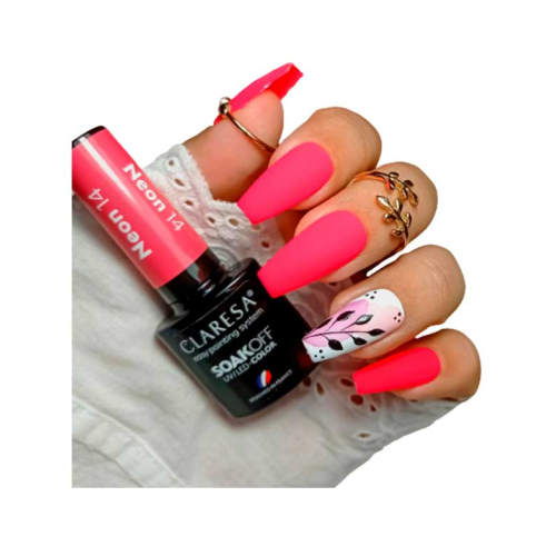 Claresa - Vernis à ongles semi-permanent Soak off - 14: Neon