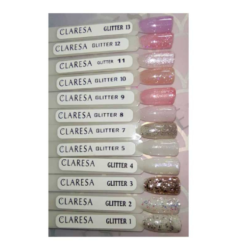 Claresa - Vernis à ongles semi-permanent Soak off - 3: Glitter