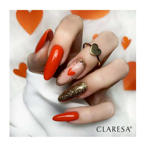 Claresa - Vernis à ongles semi-permanent Soak off - 403: Red
