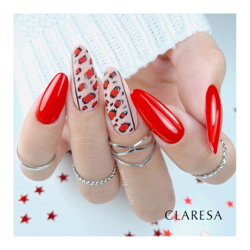 Claresa - Vernis à ongles semi-permanent Soak off - 412: Red