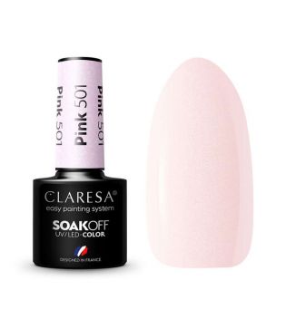 Claresa - Vernis à ongles semi-permanent Soak off - 501: Pink