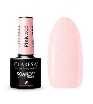 Claresa - Vernis à ongles semi-permanent Soak off - 503: Pink