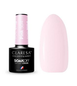 Claresa - Vernis à ongles semi-permanent Soak off - 504: Pink