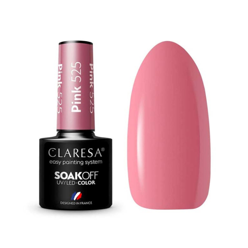 Claresa - Vernis à ongles semi-permanent Soak off - 525: Pink