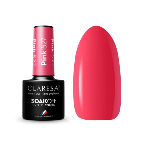 Claresa - Vernis à ongles semi-permanent Soak off - 527: Pink