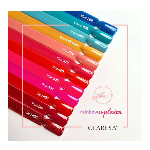 Claresa - Vernis à ongles semi-permanent Soak off - 531: Pink