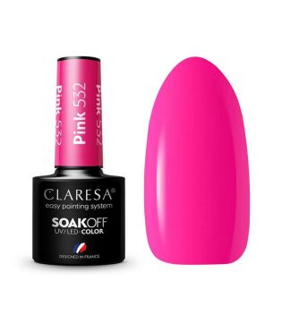 Claresa - Vernis à ongles semi-permanent Soak off - 532: Pink
