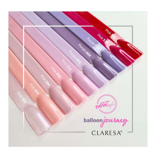 Claresa - Vernis à ongles semi-permanent Soak off - 537: Pink