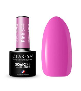 Claresa - Vernis à ongles semi-permanent Soak off - 544: Pink