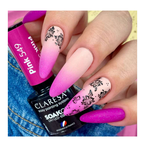 Claresa - Vernis à ongles semi-permanent Soak off - 549: Pink