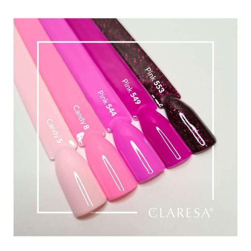 Claresa - Vernis à ongles semi-permanent Soak off - 549: Pink