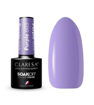 Claresa - Vernis à ongles semi-permanent Soak off - 603: Purple