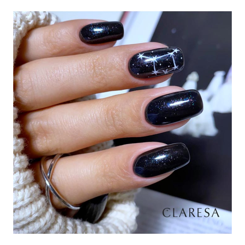 Claresa - Vernis à ongles semi-permanent Soak off - Galaxy Black