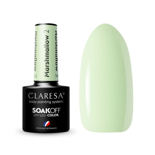 Claresa - Vernis semi-permanent Soak off Marshmallow - 02