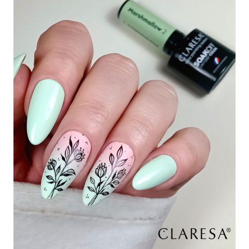 Claresa - Vernis semi-permanent Soak off Marshmallow - 02