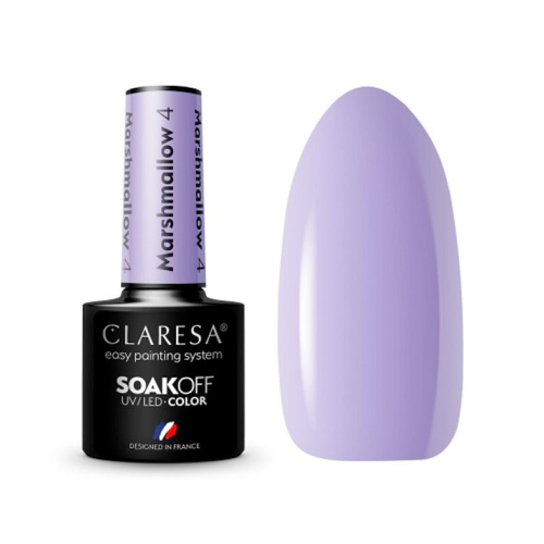 Claresa - Vernis semi-permanent Soak off Marshmallow - 04