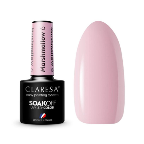 Claresa - Vernis semi-permanent Soak off Marshmallow - 06