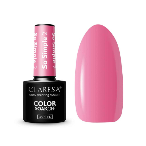 Claresa - Vernis semi-permanent Soak off So Simple - 02