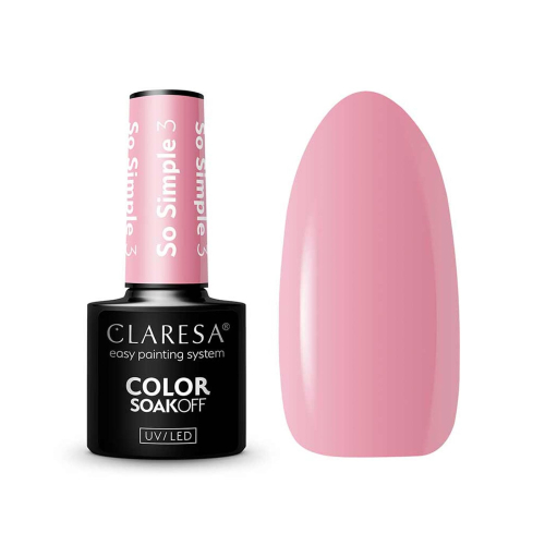 Claresa - Vernis semi-permanent Soak off So Simple - 03