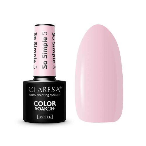 Claresa - Vernis semi-permanent Soak off So Simple - 05