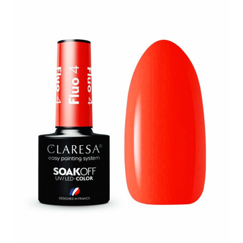 Claresa - *Fluo* - Vernis semi-permanent Soak off - 04