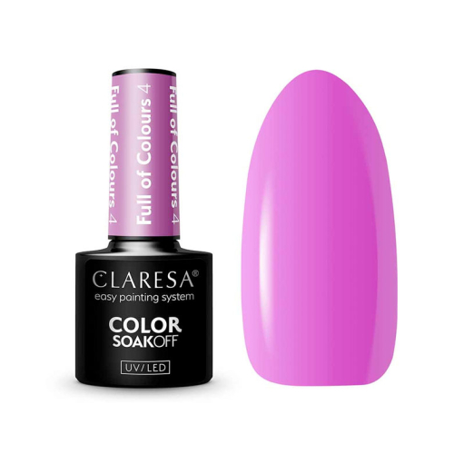 Claresa - *Full of Colours* - Vernis semi-permanent Soak off - 04