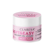 Claresa - Gel de construction Soft & Easy - Milky pink - 45 g