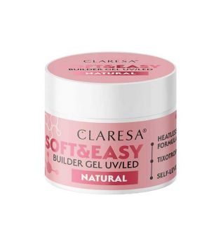 Claresa - Gel constructeur Soft & Easy - Natural - 45 g