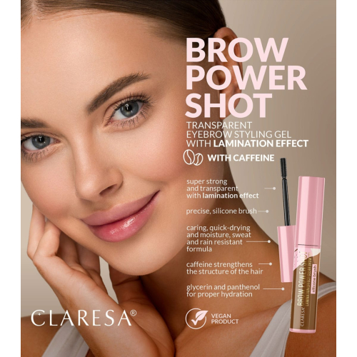 Claresa - Gel pour sourcils Brow Powder Shot