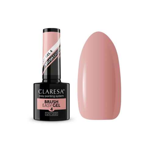 Claresa - Gel pour ongles semi-permanent Brush Easy - 04