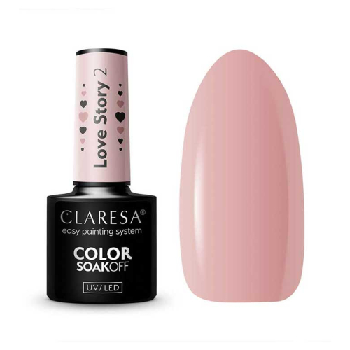 Claresa - *Love Story* - Vernis semi-permanent Soak off - 02