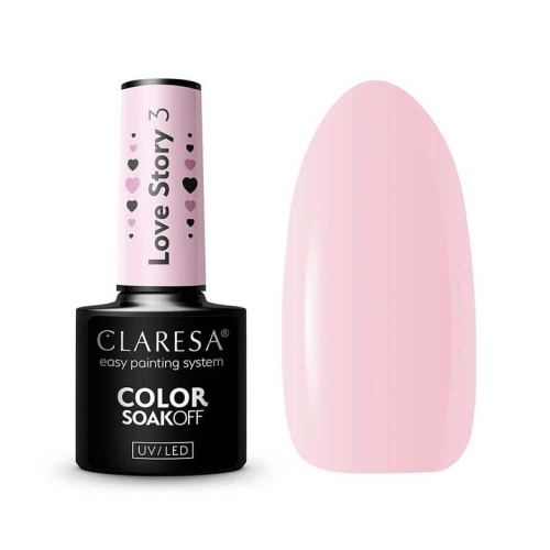 Claresa - *Love Story* - Vernis semi-permanent Soak off - 03