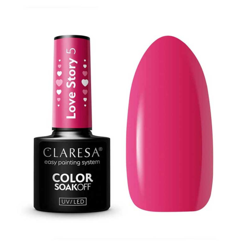 Claresa - *Love Story* - Vernis semi-permanent Soak off - 05