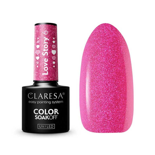 Claresa - *Love Story* - Vernis semi-permanent Soak off - 06